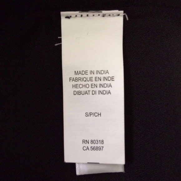 Lucky Brand Silver Flower Tank Top Camisole Black - Picture 5 of 8